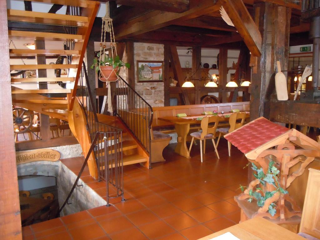 Landgasthof Zur Untermuehle Datterode Екстер'єр фото